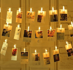Photo Clip LED Fairy String Lights Display Garland