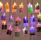 Photo Clip LED Fairy String Lights Display Garland