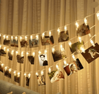 Photo Clip LED Fairy String Lights Display Garland