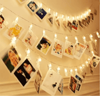 Photo Clip LED Fairy String Lights Display Garland