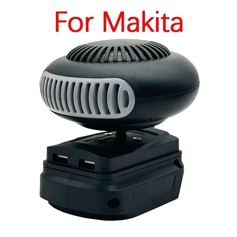 Cordless Portable Space Heater Fan with Dual Heat Mode