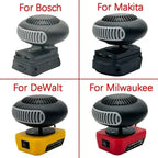 Cordless Portable Space Heater Fan with Dual Heat Mode