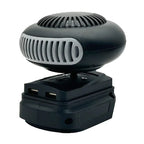 Cordless Portable Space Heater Fan with Dual Heat Mode
