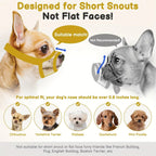BrachyGuard Soft Mesh Muzzle for Short-Snout & Small/Medium Dogs