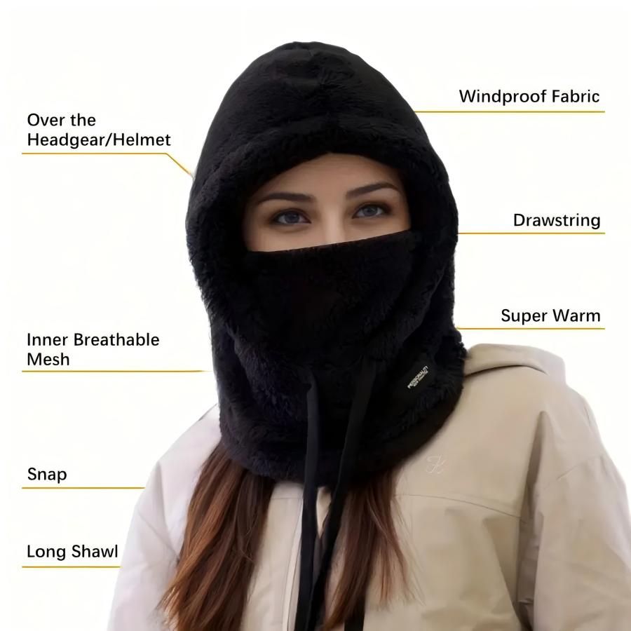 Winter Thermal Balaclava Face Mask for Skiing, Cycling & Cold Weather Riding