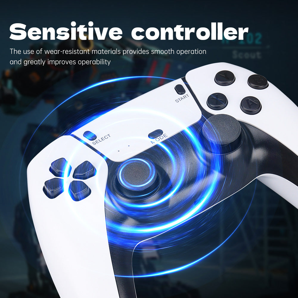 3D Double Wireless Retro Handheld Console, Game Stick Mini, HD Video Game Stick Controller