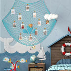 Seaside Charm Cotton Fishnet Wall Hanging