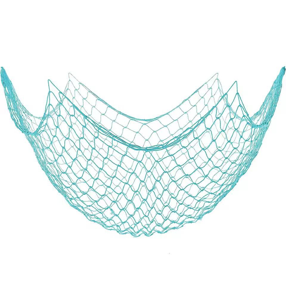 Seaside Charm Cotton Fishnet Wall Hanging