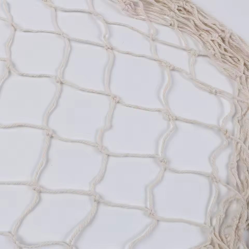 Seaside Charm Cotton Fishnet Wall Hanging