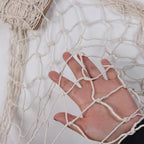 Seaside Charm Cotton Fishnet Wall Hanging
