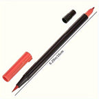 Watercolor Markers Set artVibrant Double-Ended Markers for Drawing, Durable Plastic Bodies, Ideal Christmas Gift