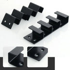 4-Piece Stainless Steel Tile Display Holder Set – Heavy-Duty Wall Mount Brackets