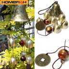 Copper Bell Outdoor Wind Chimes