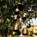 Copper Bell Outdoor Wind Chimes