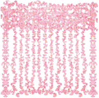 Artificial Pink Sakura Flower Garland Cherry Blossom Vine for Wedding Home Decor