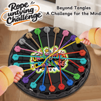 Childrens Puzzle Rope Challenge Board Game Interactive Logic Thinking Game for Kids