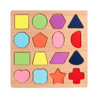 Montessori Wooden Alphabet & Numbers Puzzle Board for Toddlers