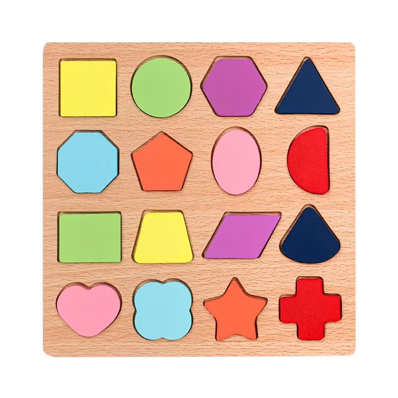 Montessori Wooden Alphabet & Numbers Puzzle Board for Toddlers