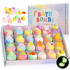 Bath Bombs for Kids with Surprise Inside Natural Organic Kids Bubble Bath Fizzy for Boys and Girls with Fun Bath Toys
