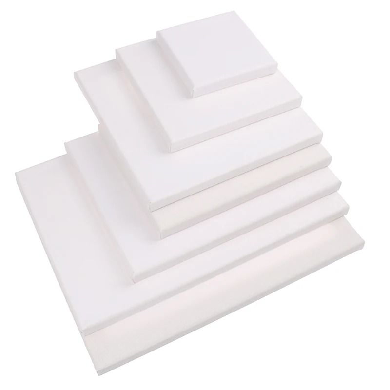 Blank Square Artist Canvas Panel for Oil and Acrylic Painting