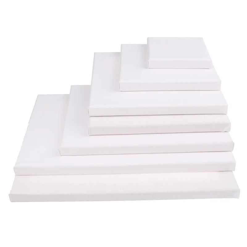 Blank Square Artist Canvas Panel for Oil and Acrylic Painting