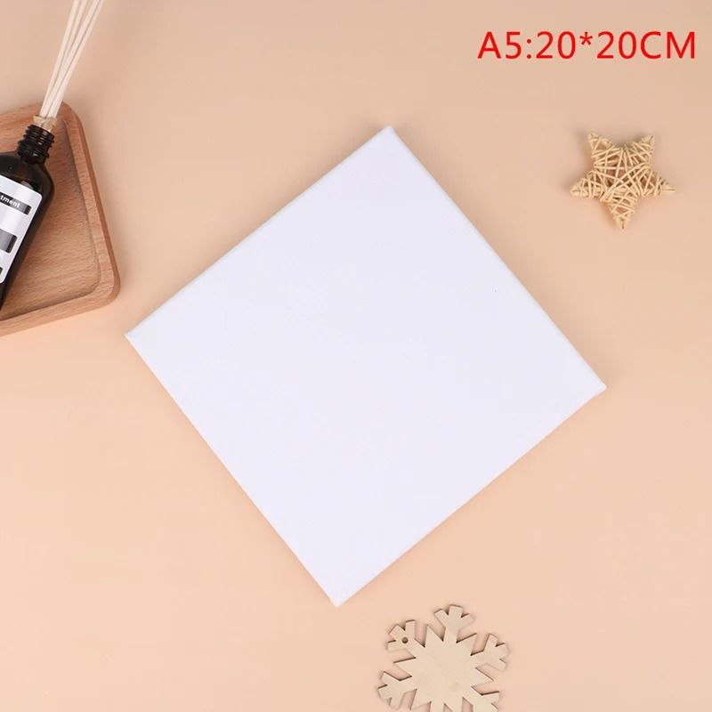 Blank Square Artist Canvas Panel for Oil and Acrylic Painting