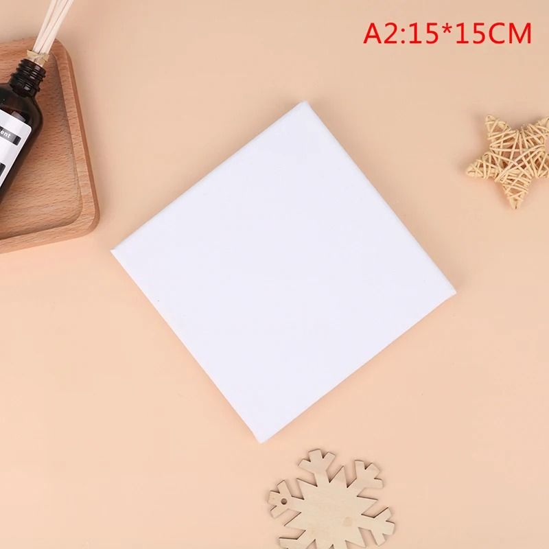 Blank Square Artist Canvas Panel for Oil and Acrylic Painting