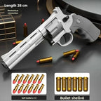 Continuous Fire Soft Dart Revolver Toy Gun for Kids & Adults