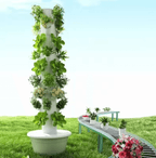 Vertical Hydroponic Tower Planter, Grow More in Less Space