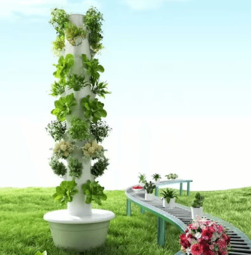 Vertical Hydroponic Tower Planter, Grow More in Less Space