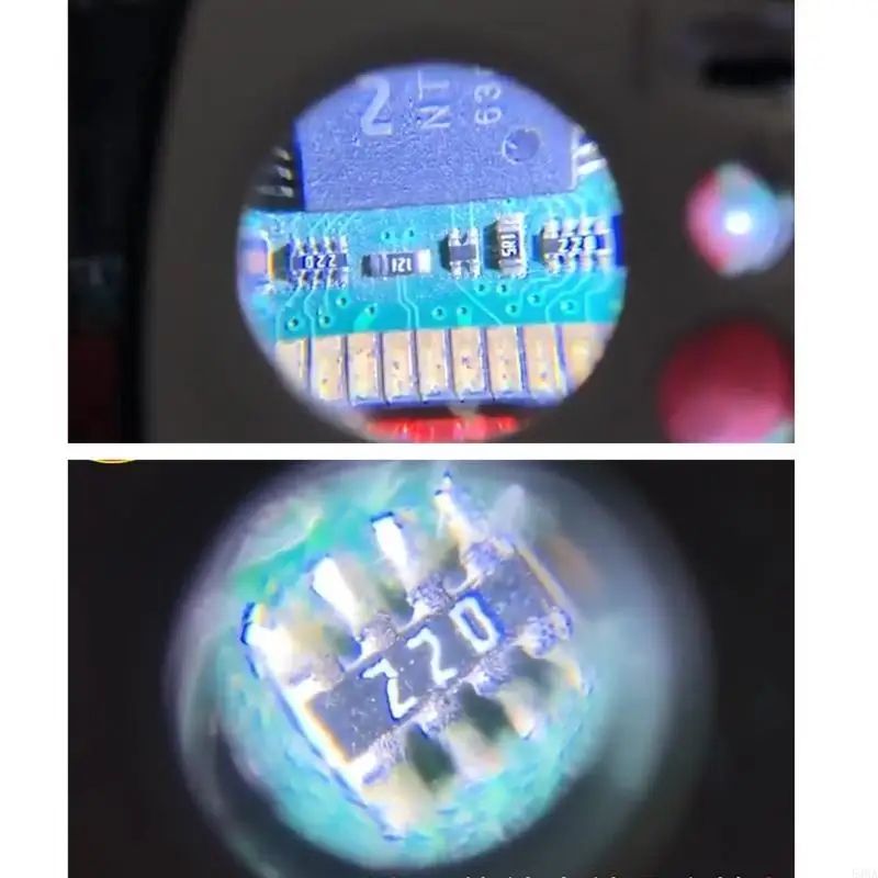 30X/60X/90X Illuminated Jewelers Loupe Pocket Magnifier with LED & UV Light