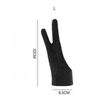 Two-Finger Drawing Glove – Anti-Touch & Anti-Fouling Glove for Tablets
