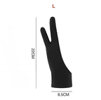 Two-Finger Drawing Glove – Anti-Touch & Anti-Fouling Glove for Tablets