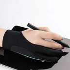 Two-Finger Drawing Glove – Anti-Touch & Anti-Fouling Glove for Tablets