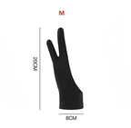 Two-Finger Drawing Glove – Anti-Touch & Anti-Fouling Glove for Tablets