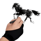 Two-Finger Drawing Glove – Anti-Touch & Anti-Fouling Glove for Tablets