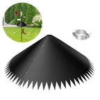 Squirrel Proof Baffle, Large Around-wrap Squirrel Baffles for Bird Feeder Protection, Weather-Resistant
