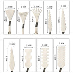 9 Piece Flower Texture Palette Knife Art Set