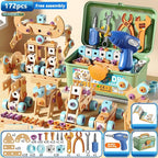 Early Learning DIY Assembly Toolbox Interactive STEM Building Set for Kids
