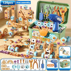 Early Learning DIY Assembly Toolbox Interactive STEM Building Set for Kids