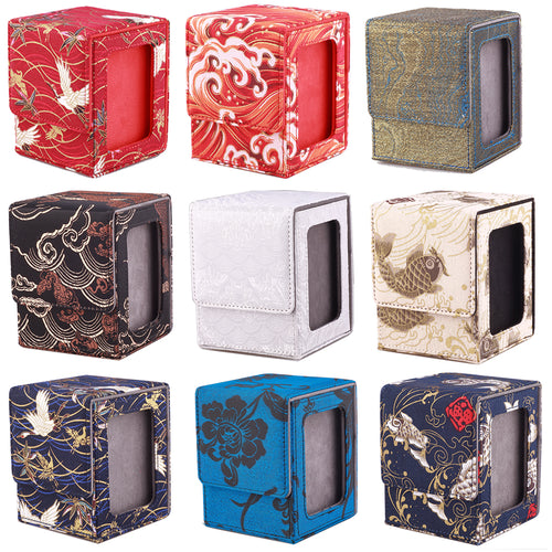 Card Deck Box Holder Organizer for MTG, TCG, and Collectible Cards
