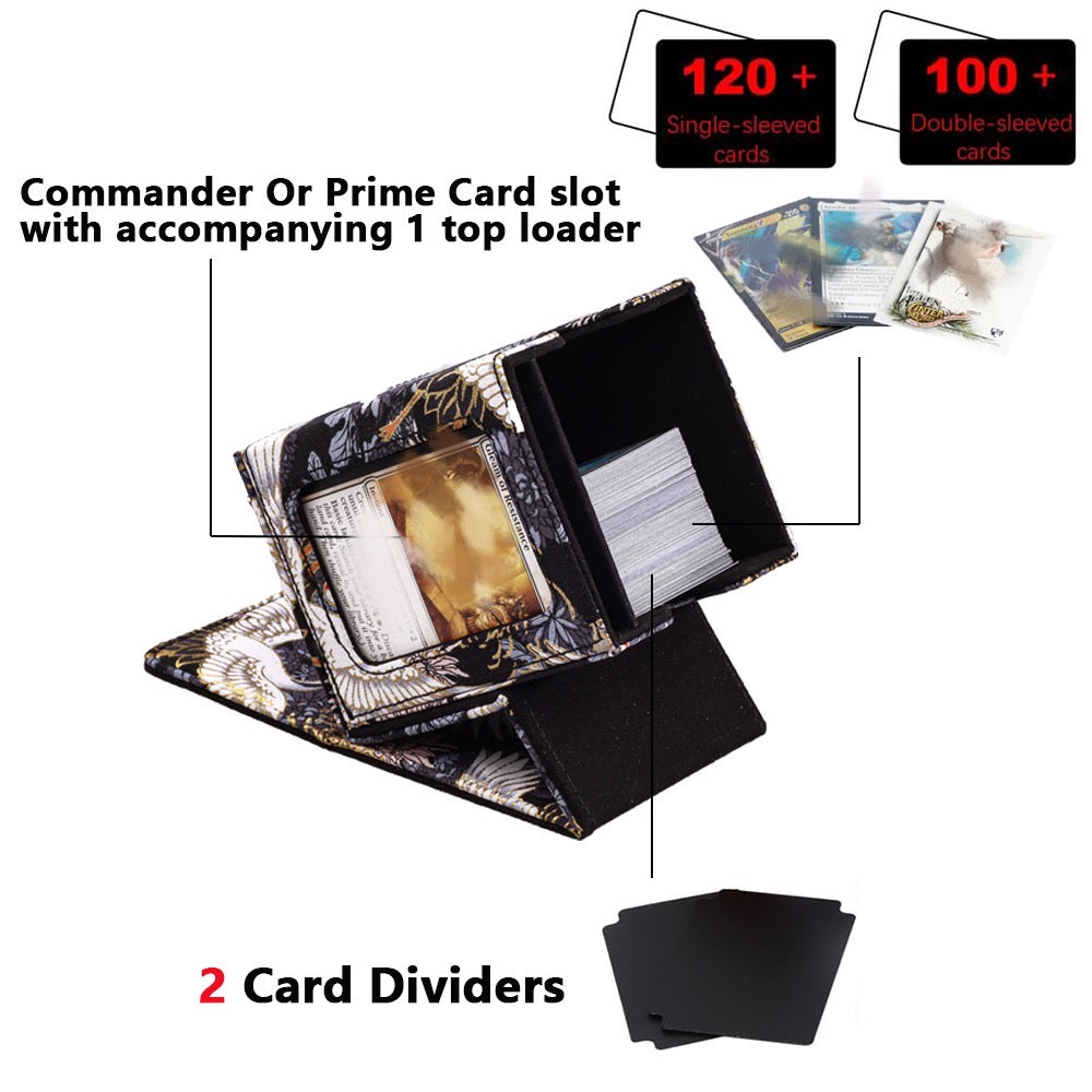 Card Deck Box Holder Organizer for MTG, TCG, and Collectible Cards