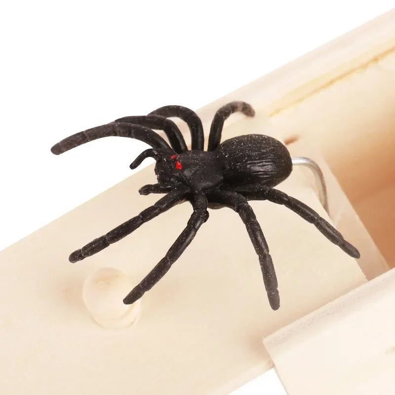 Ultimate Prank Spider Scare Box Funny Halloween Trick Toy
