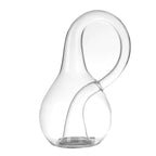 Klein Bottle Glass Sculpture Unique Mathematical Art Decor