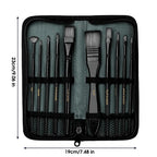 Premium Nylon Paint Brush Set for Acrylic Watercolor and Oil Painting