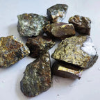 Natural Chalcopyrite Specimen Raw Copper Ore Mineral for Collectors & Classrooms