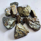 Natural Chalcopyrite Specimen Raw Copper Ore Mineral for Collectors & Classrooms