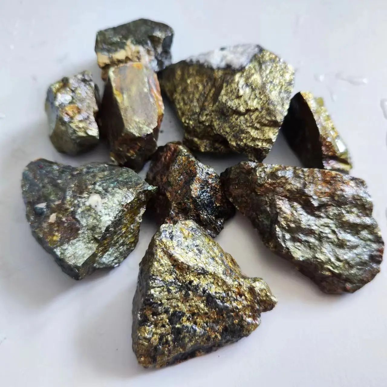 Natural Chalcopyrite Specimen Raw Copper Ore Mineral for Collectors & Classrooms