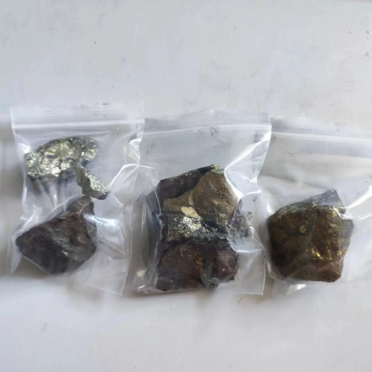 Natural Chalcopyrite Specimen Raw Copper Ore Mineral for Collectors & Classrooms