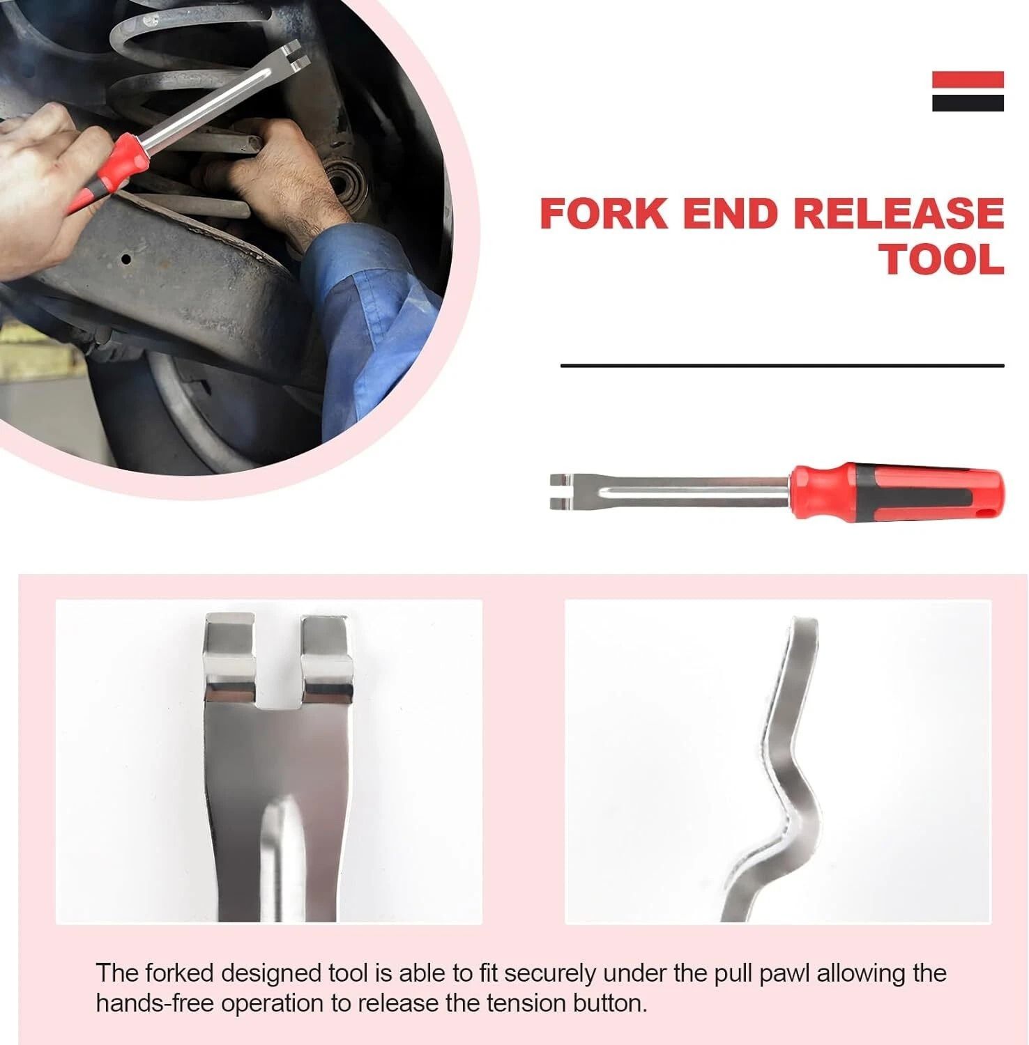 Heavy Duty Truck Brake Slack Adjuster Tool & Ratchet Wrench Set